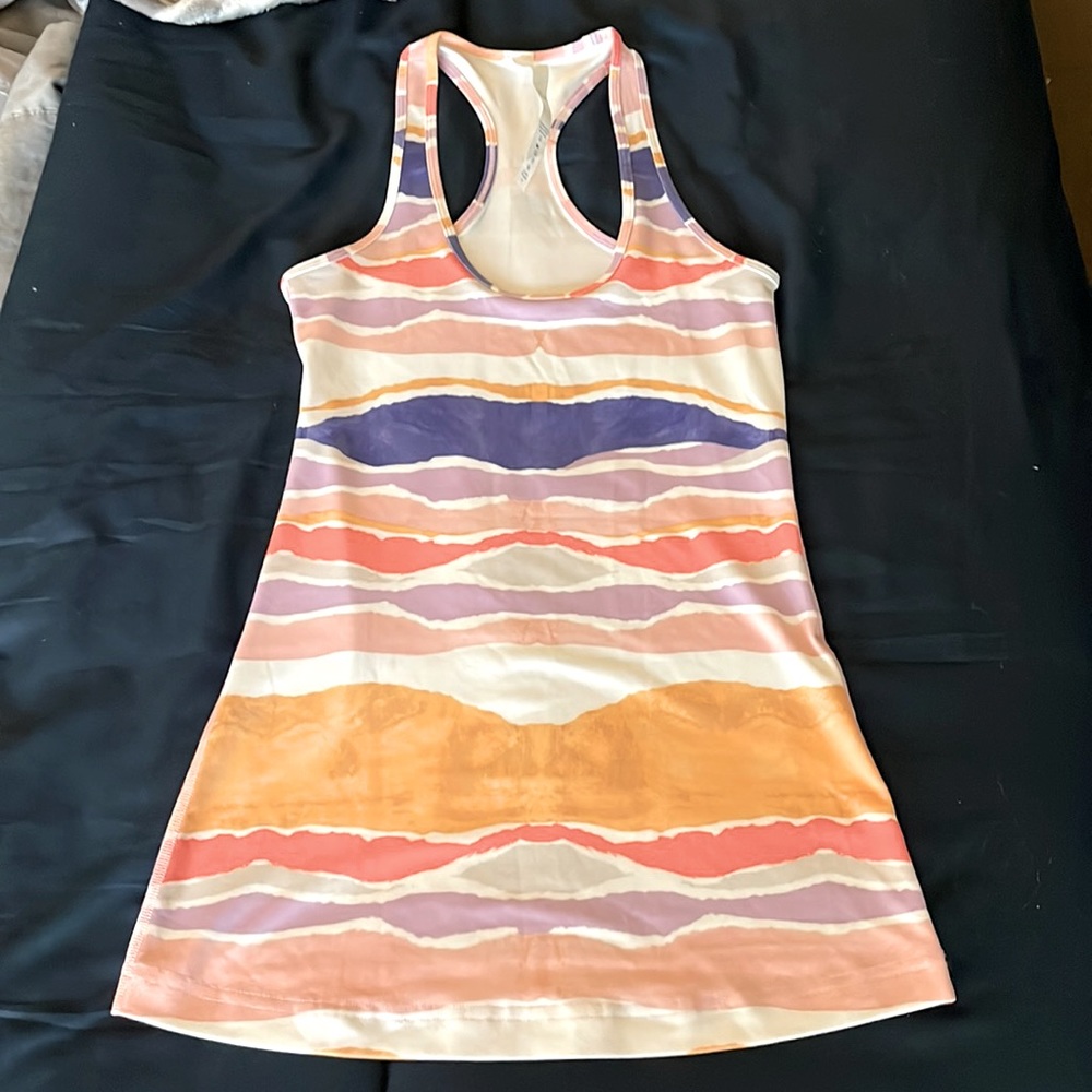 Lululemon Beautiful Multicolored Patterned Tank -… - image 1